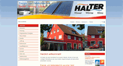 Desktop Screenshot of halter-gmbh.com